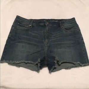 GAP High-Rise cut off shorts plus size 18 women